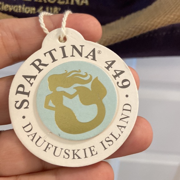 Navy Highlands Duffle SPARTINA 449 DAUFUSKIE ISLAND SOUTH CAROLINA BRAND NEW - Picture 4 of 16